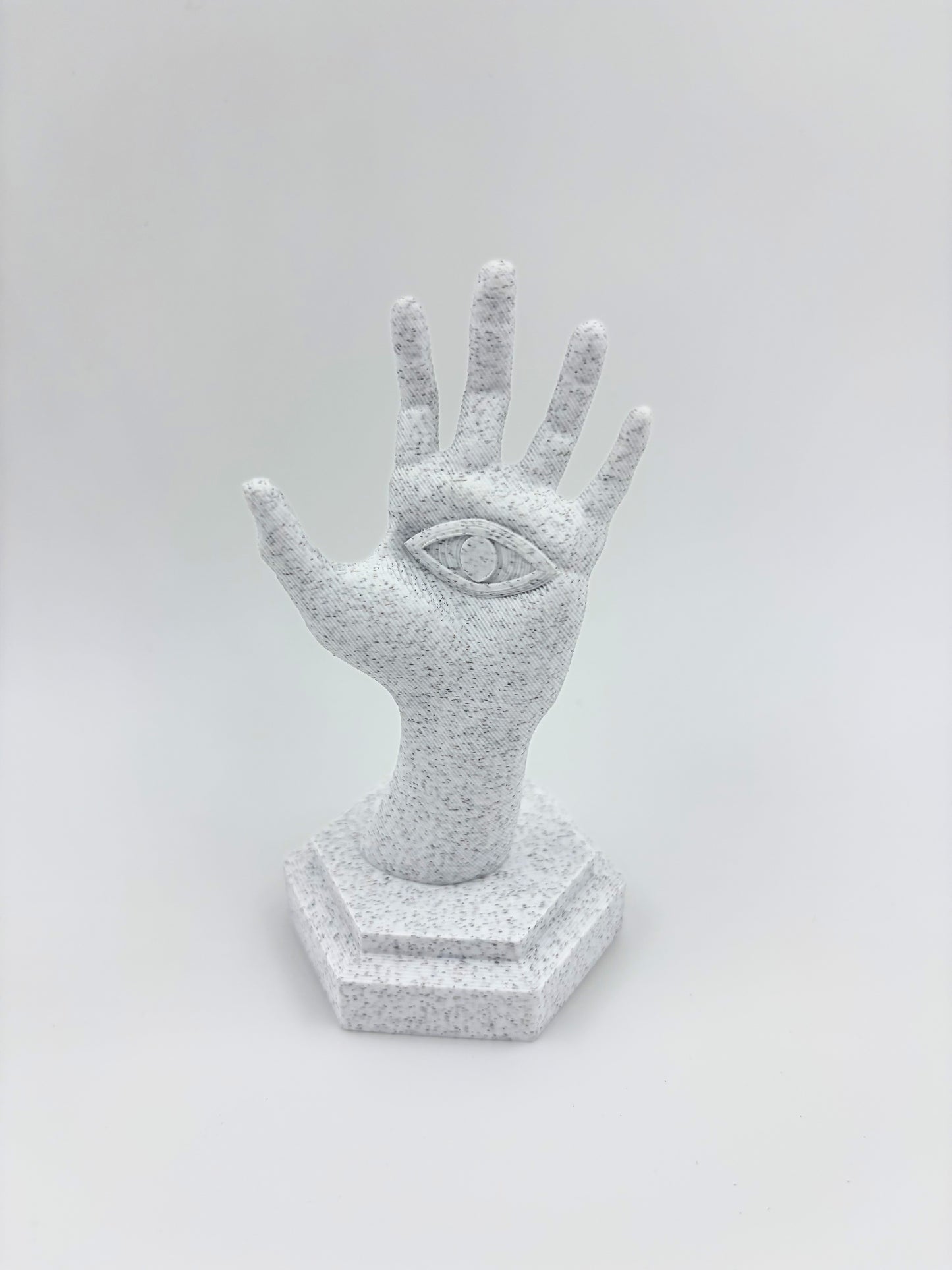 Vision Hand Organiser - Plant-Based Marble Finish Decor by LayerN