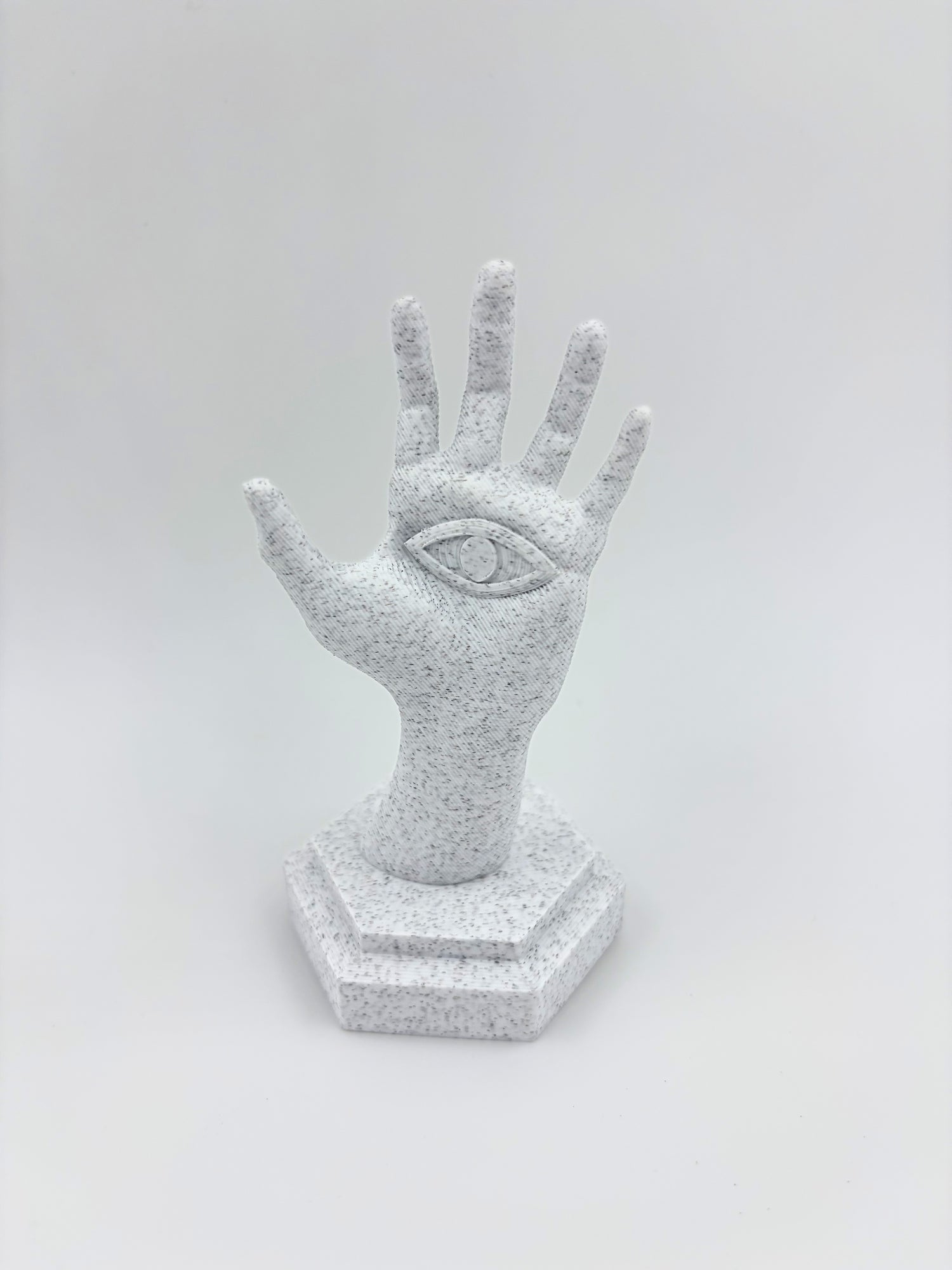Vision Hand Organiser - Plant-Based Marble Finish Decor by LayerN