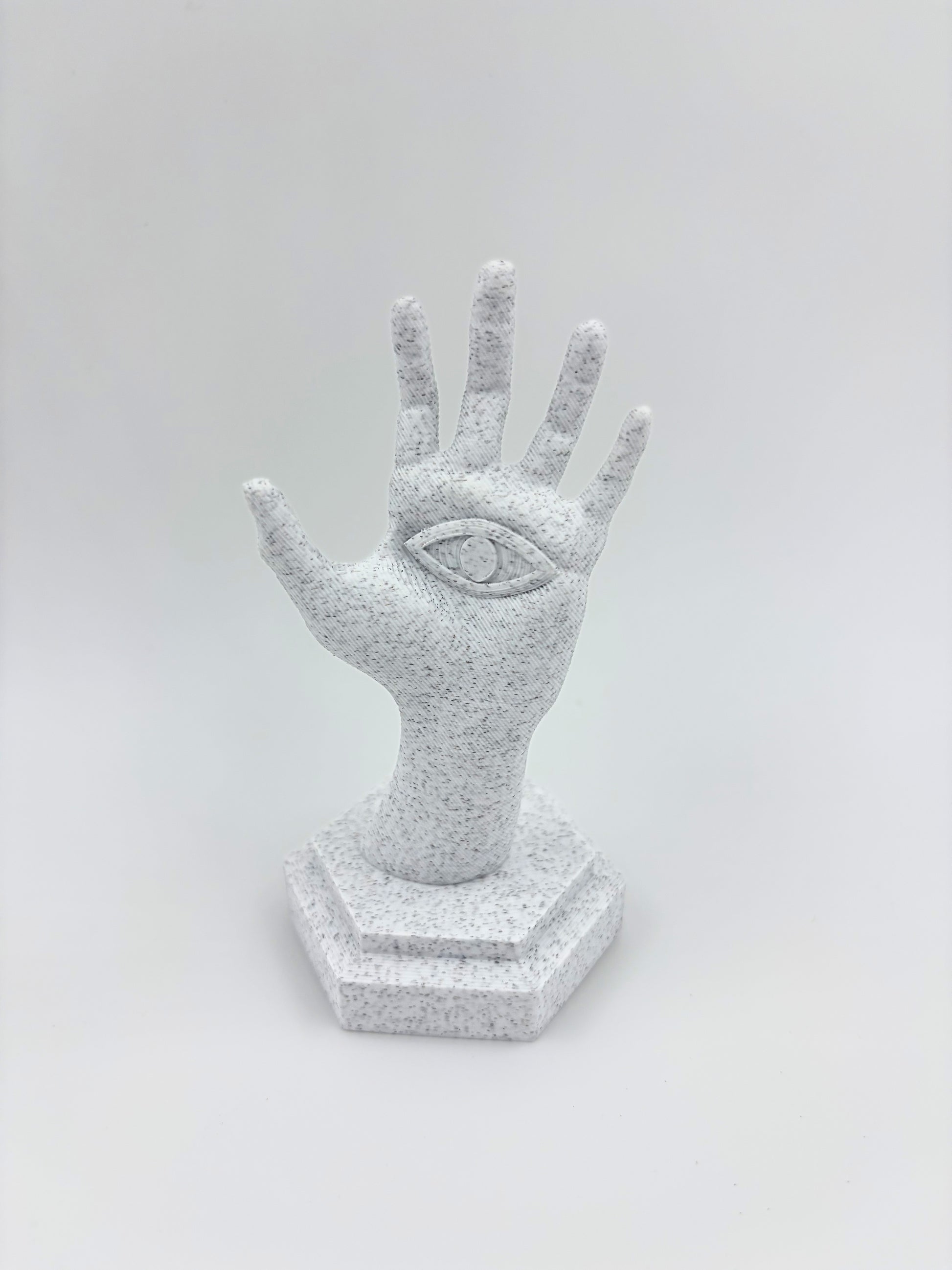 Vision Hand Organiser - Plant-Based Marble Finish Decor by LayerN