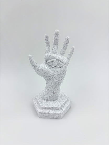 Vision Hand Organiser - Plant-Based Marble Finish Decor by LayerN
