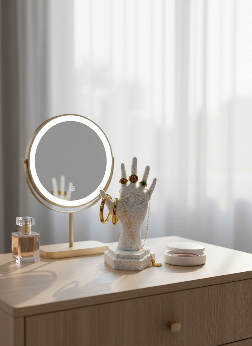 Vision Hand Organiser - Plant-Based Marble Finish Decor by LayerN