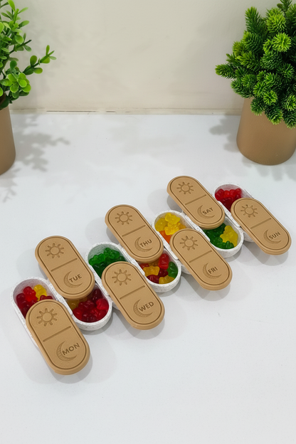 Weekly AM-PM Tablet Organiser