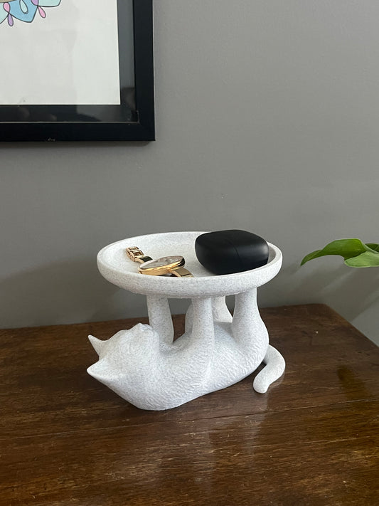 Cat Pedestal Tray
