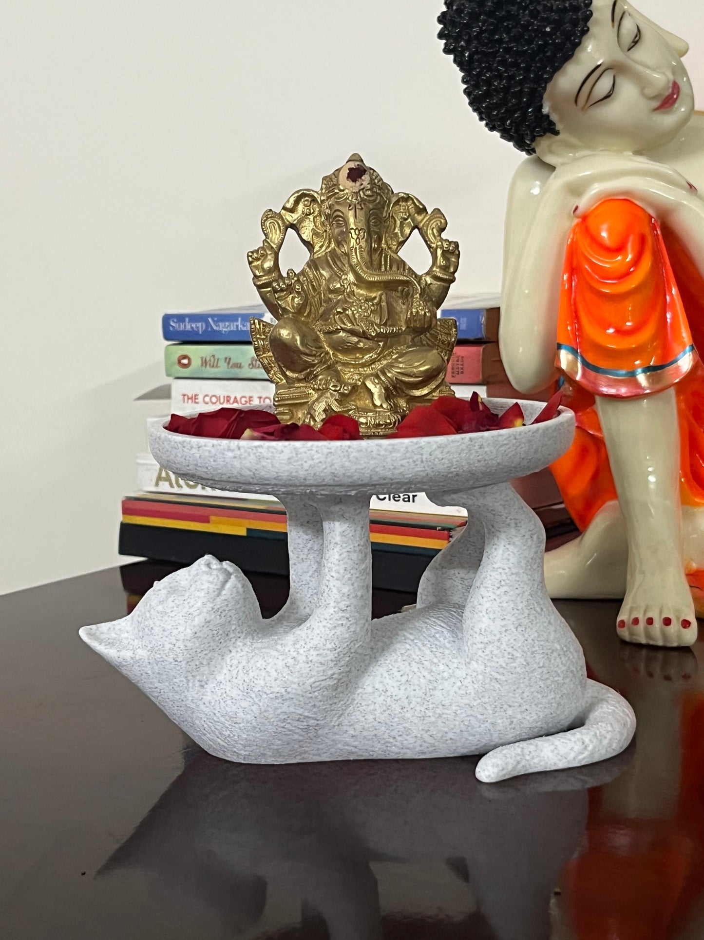 Cat Pedestal Tray