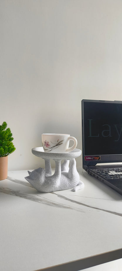 Cat Pedestal Tray