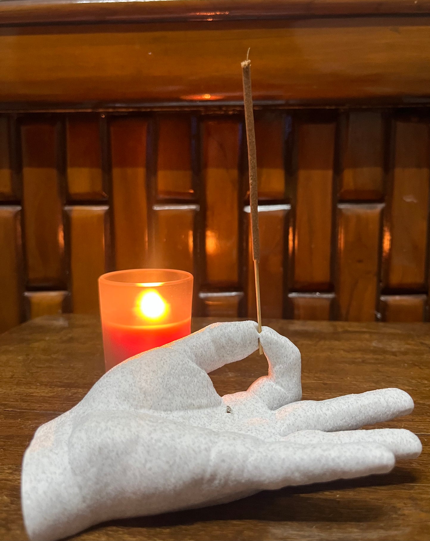 Mudra Incense Stand